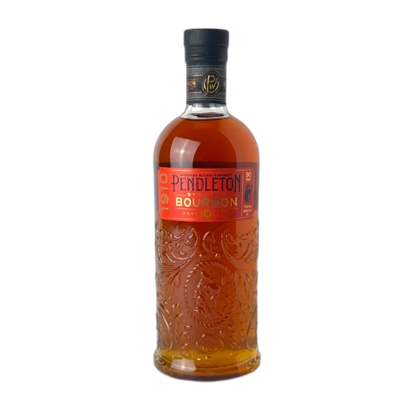 818844028773 1910 Pendleton 10 Year Straight Bourbon Whiskey 750ml