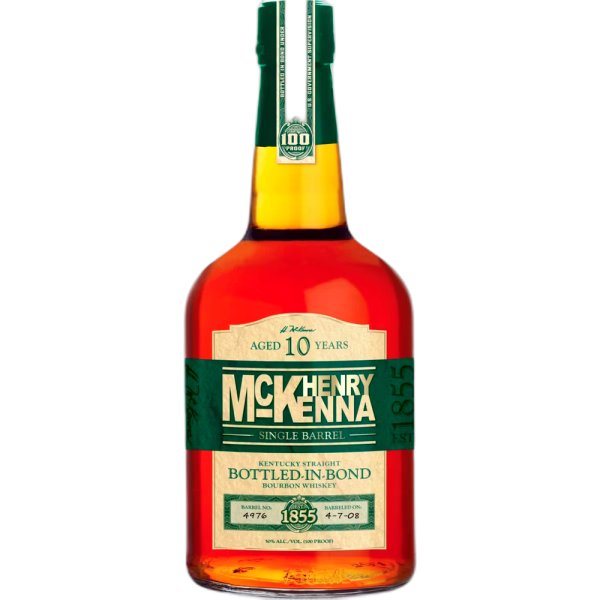 Henry McKenna 10yr Single Barrel Bourbon Whiskey