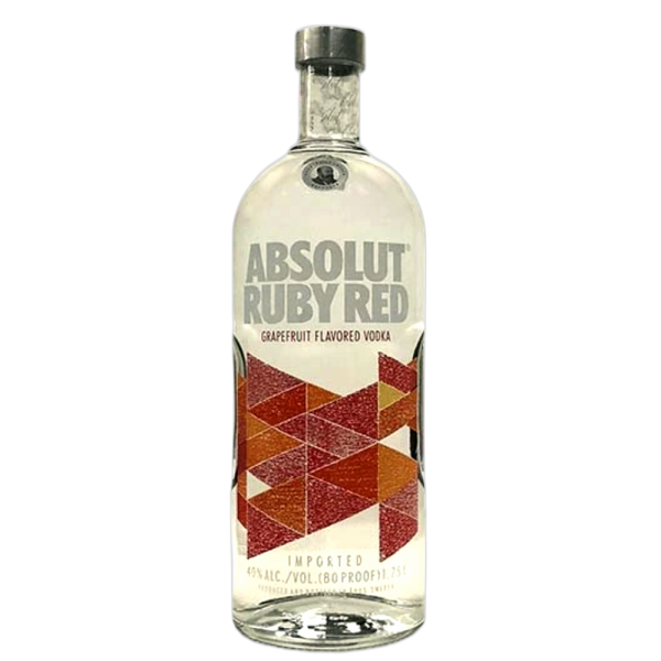 835229001237 Absolut Ruby Red Vodka