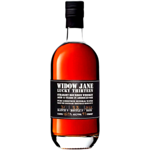 856282005918 Widow Jane Lucky Thirteen A Blend of Straight Bourbon Whiskeys Aged 13 years in American Oak