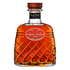 James E. Pepper Decanter Barrel Proof Bourbon